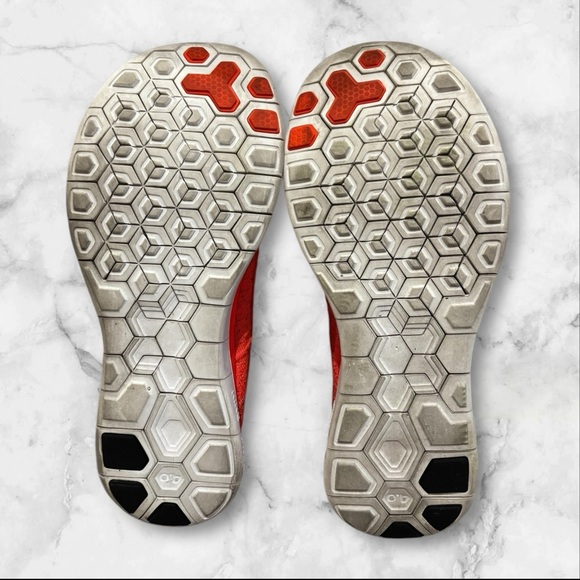 Nike Free 4.0 Flyknit Pink Shoes Sneakers Running Womens Size 9.5 - Picture 6 of 9